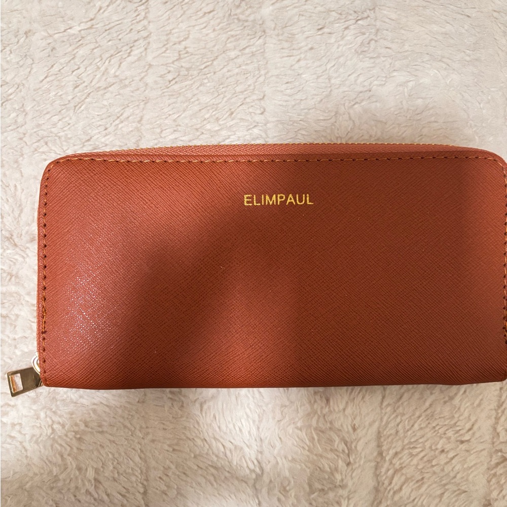 BRAND NEW BROWN LEATHER WALLET